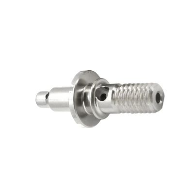 CNC-bewerking Messing Aluminium geanodiseerd Sandblasted Draaiende onderdelen Accessoires