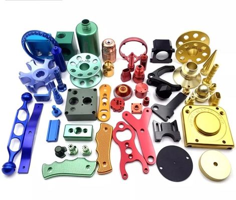 Microbewerking CNC-gewerkte onderdelen voor machinebouw CNC-freesservice