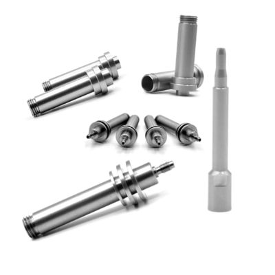 Lange mini dubbelschachtversnelling CNC-draaiapparatuur met koperen materiaalcapaciteiten