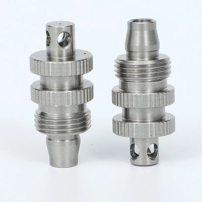 Microbewerking Bronzen CNC-bewerkte toebehoren Onderdelen met tolerantie 0,01-/-0,005 mm