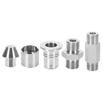 CNC-bewerkte aluminiumonderdelen Serviceplaat Metalen Aluminiumfabrieksonderdelen voor frezen