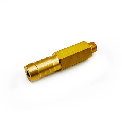 Bronzen materiaal Vermogen CNC-precisie draaien en frezen Fitting Spare Composite